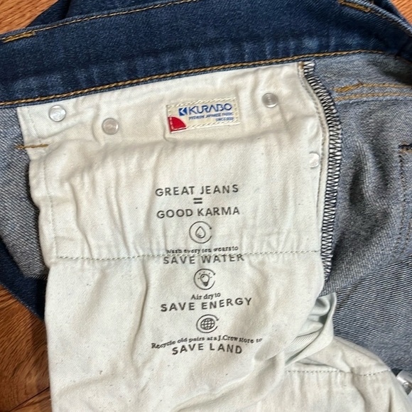 J. Crew Men's Straight Jeans - Dark Blue - Picture 8 of 10